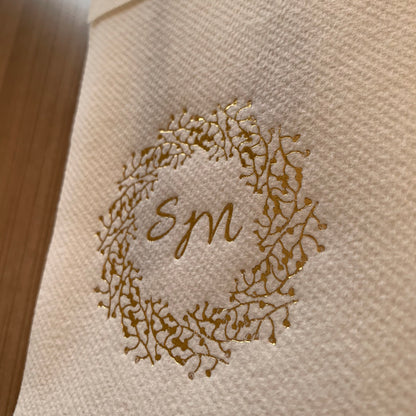Personalized Wedding Napkins,Feels Like Linen, Pocket Napkin