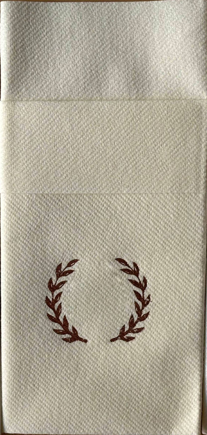 Personalized Pocket Napkins with a Letter