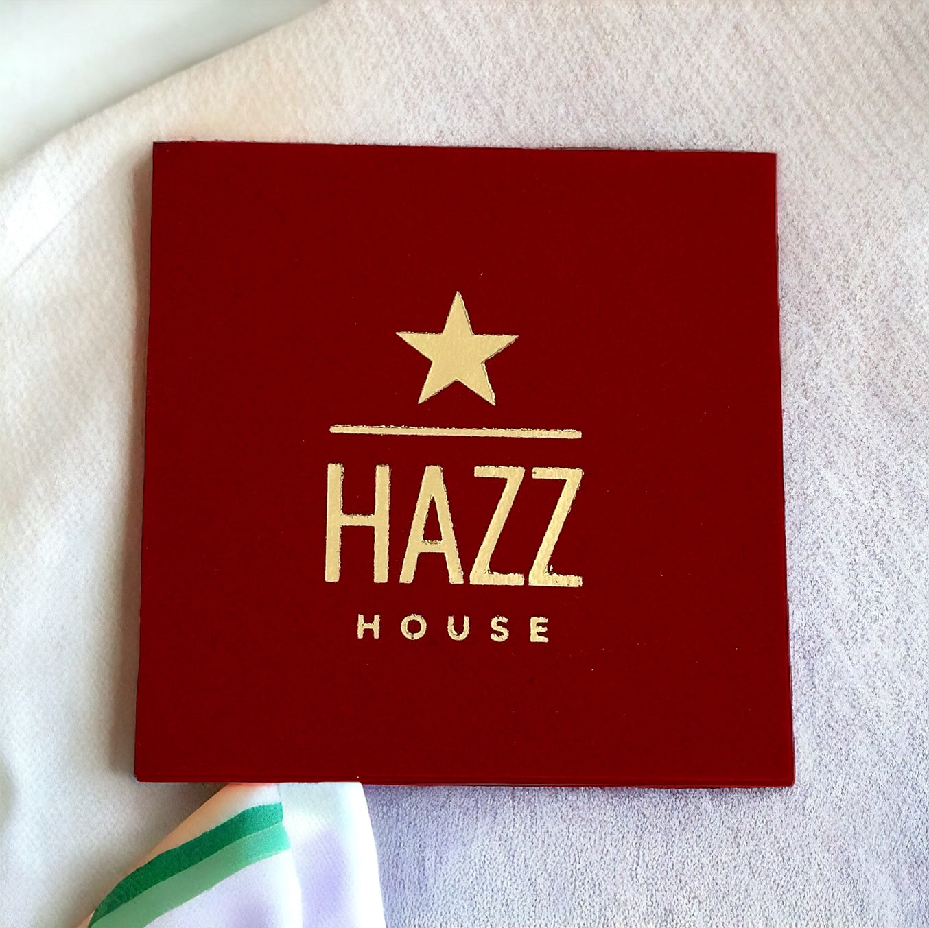 Custom Bar Napkins, Linen Like, Perosnalized Bar Napkins