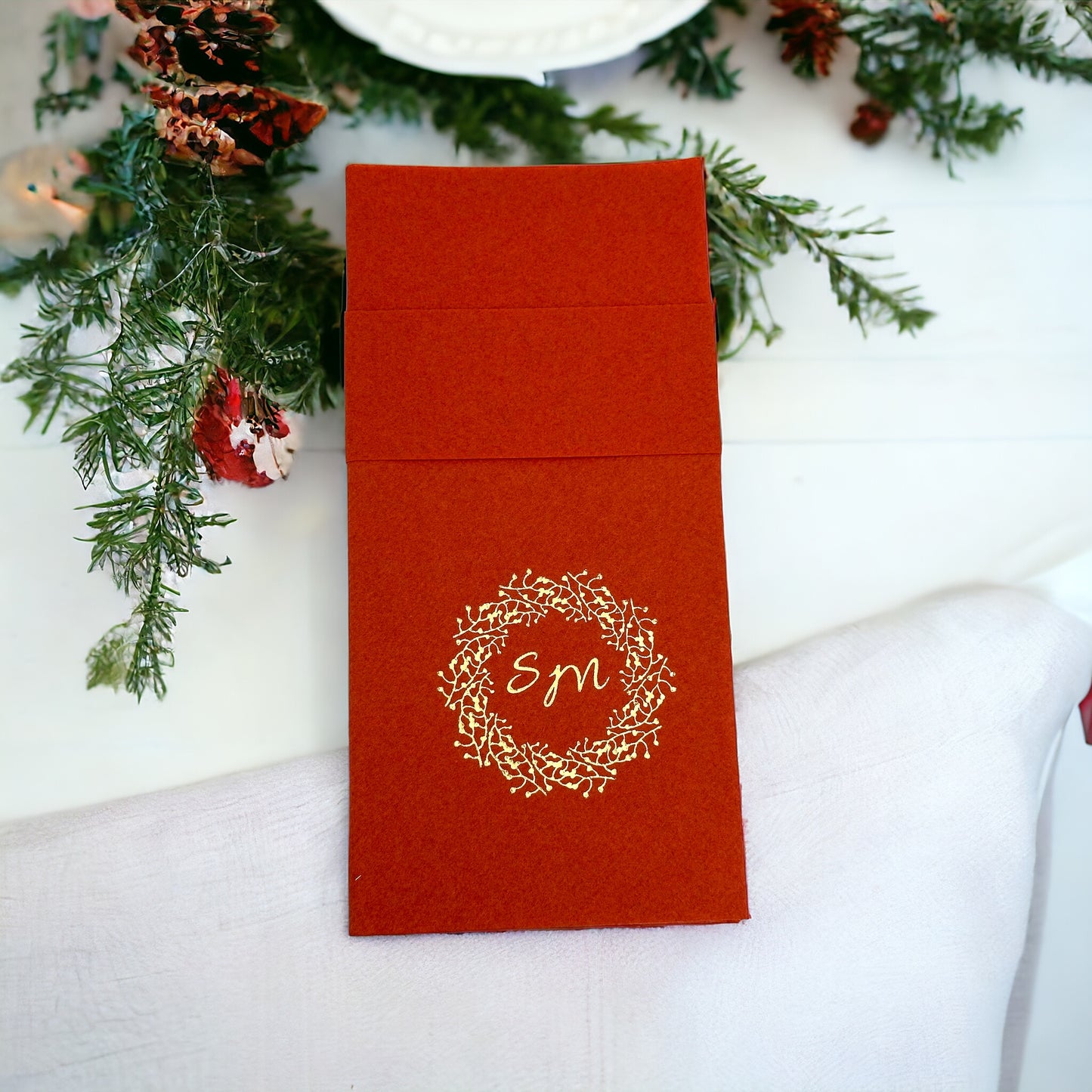 50 Pcs Personalized Wedding Napkins, Wedding, Fabric Textured and Feels Like Linen, Servietten Hochzeit, Pocket Napkin